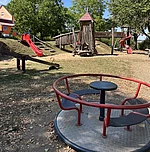 Blick auf den Spielplatz Horhausen